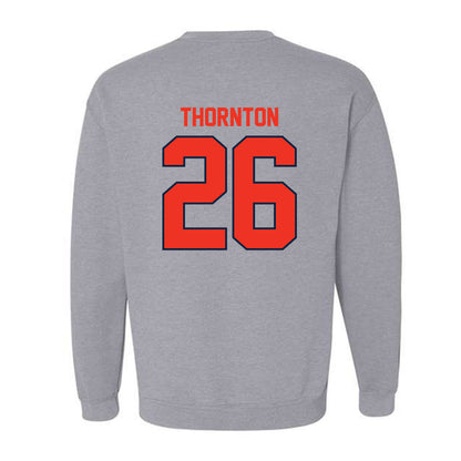 Syracuse - NCAA Women's Lacrosse : Courtney Thornton - Classic Shersey Crewneck Sweatshirt-1