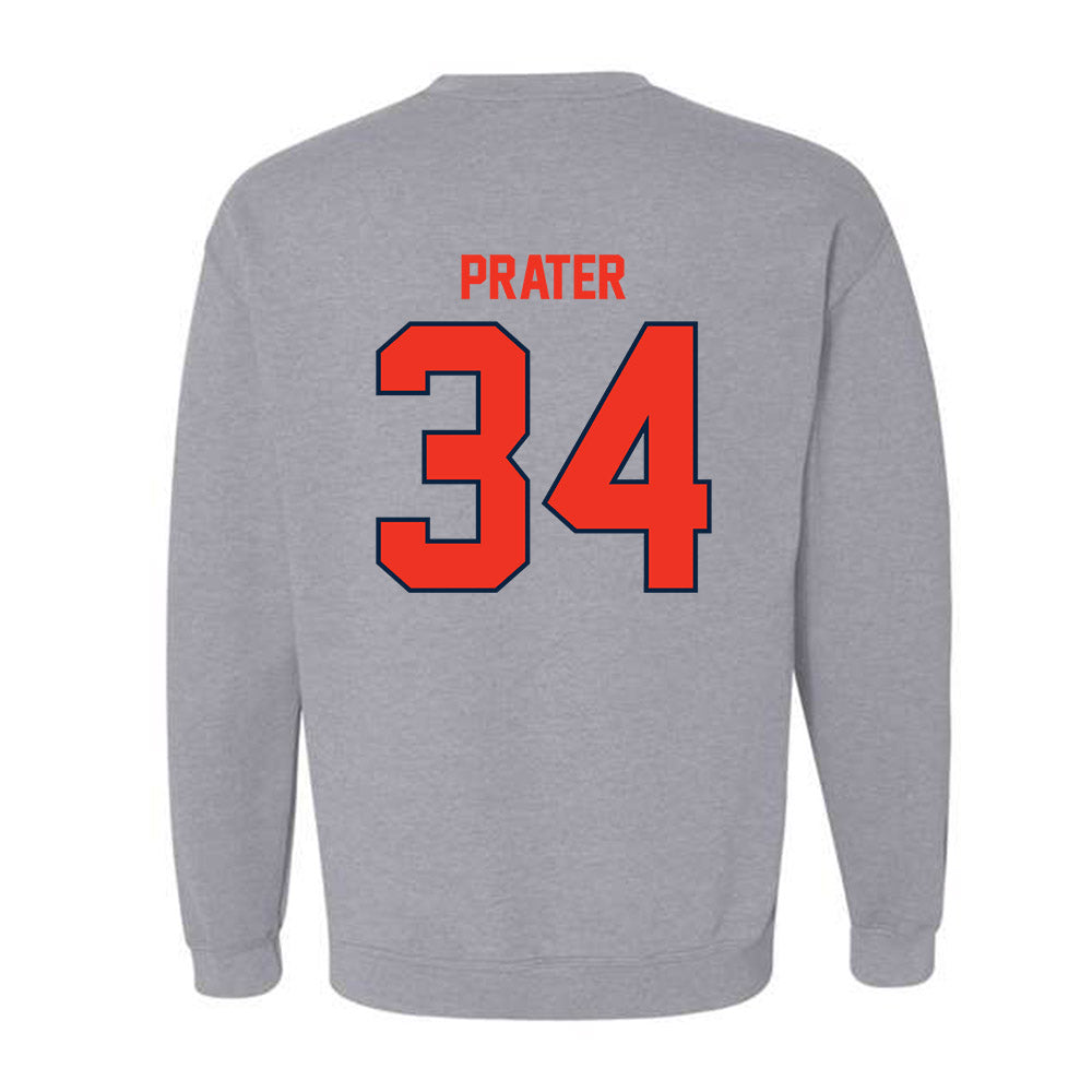 Syracuse - NCAA Football : Nate Prater - Classic Shersey Crewneck Sweatshirt-1