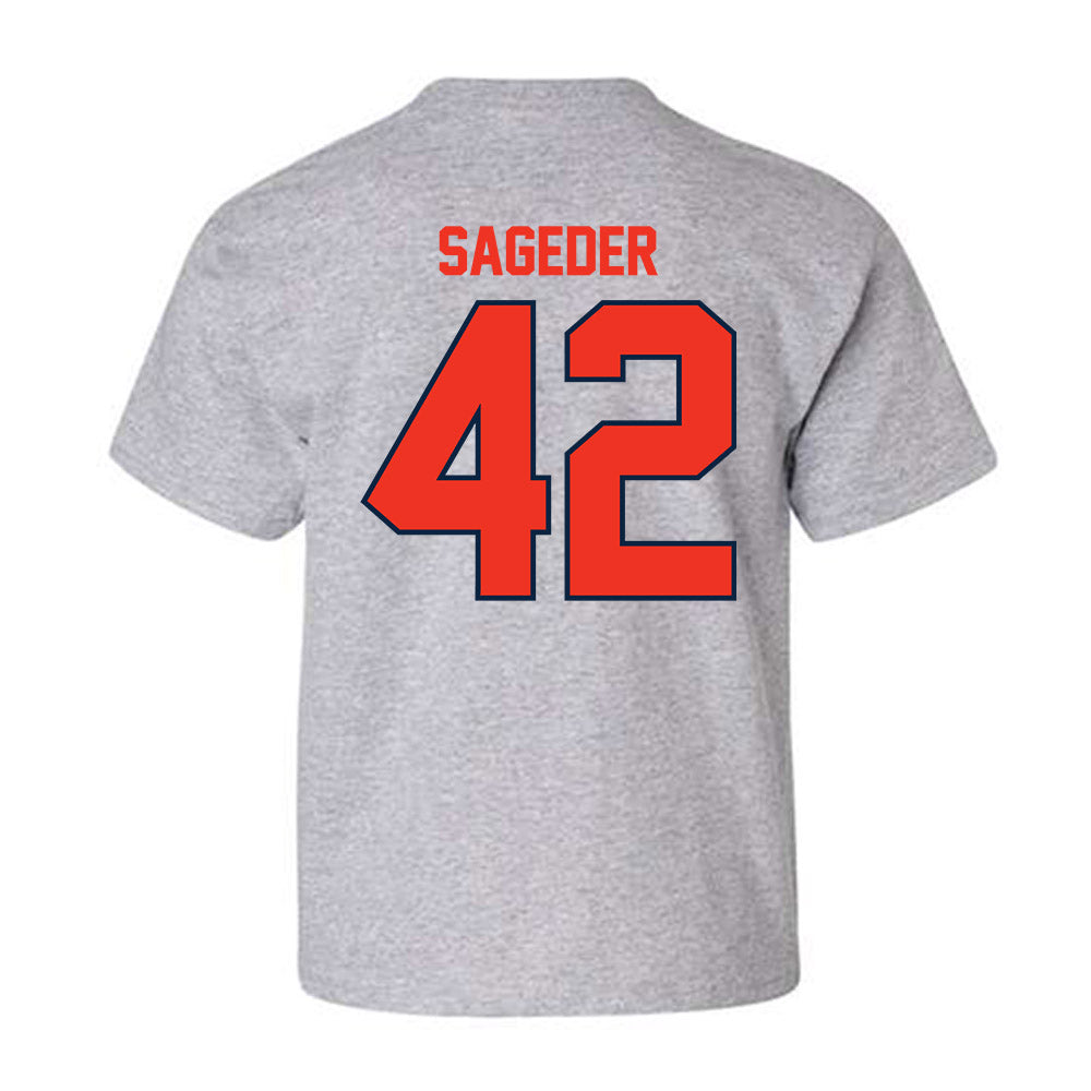 Syracuse - NCAA Men's Lacrosse : Dylan Sageder - Classic Shersey Youth T-Shirt-1