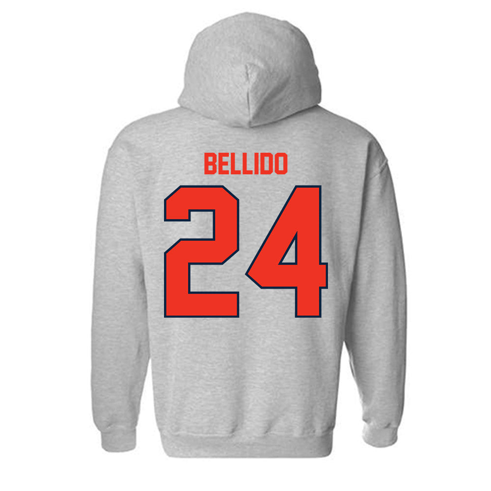 Syracuse - NCAA Softball : Kiara Bellido - Classic Shersey Hooded Sweatshirt-1
