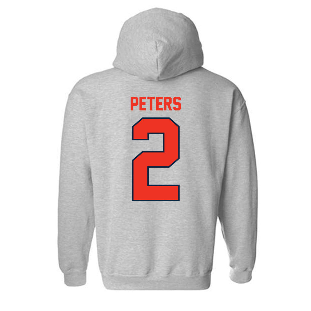 Syracuse - NCAA Women's Lacrosse : Bri Peters - Classic Shersey Hooded Sweatshirt-1