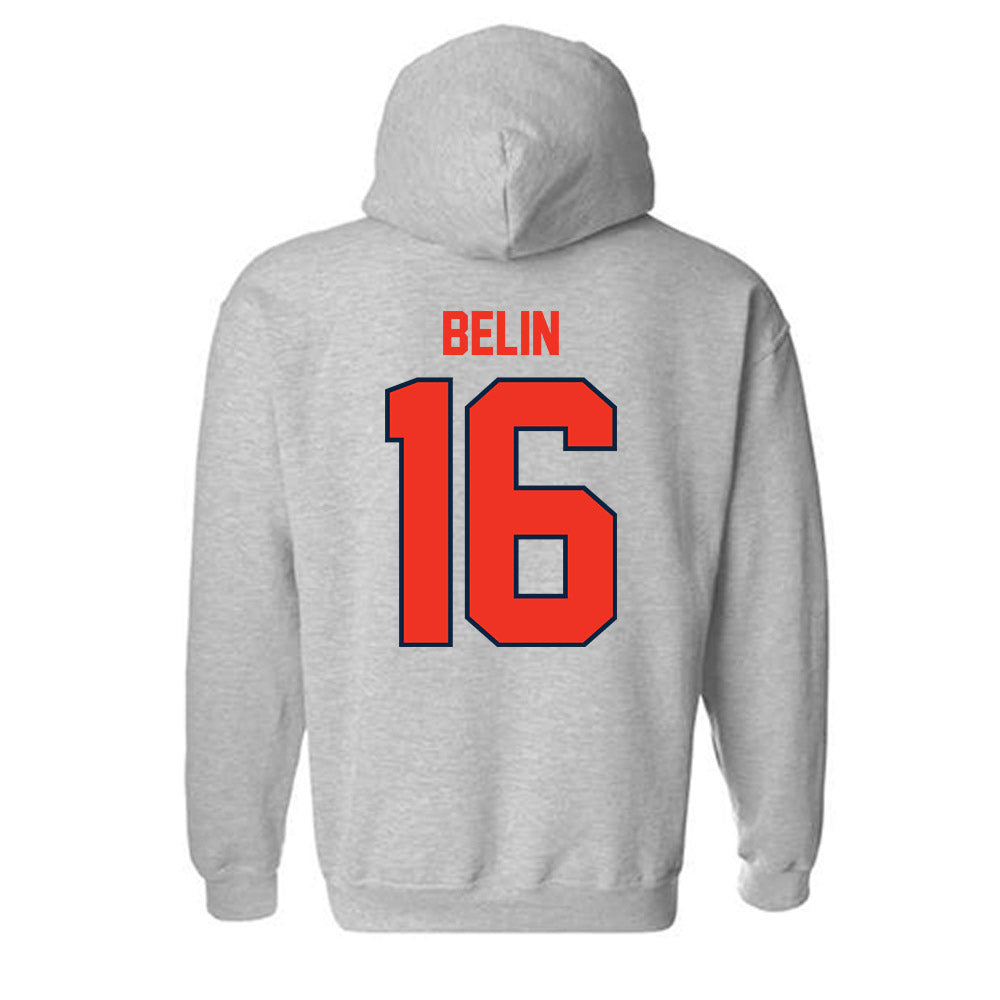 Syracuse - NCAA Football : Rich Belin - Classic Shersey Hooded Sweatshirt-1