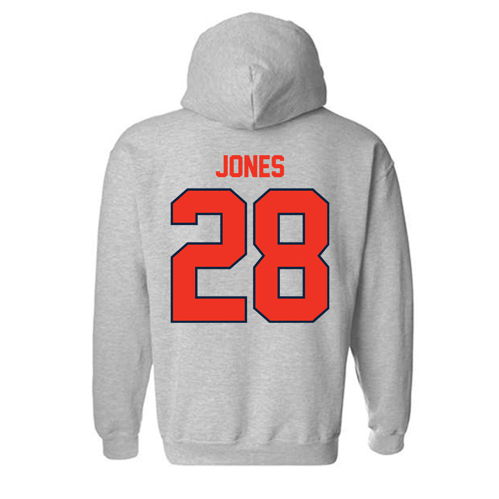 Syracuse - NCAA Women's Lacrosse : Harper Jones - Classic Shersey Hooded Sweatshirt-1
