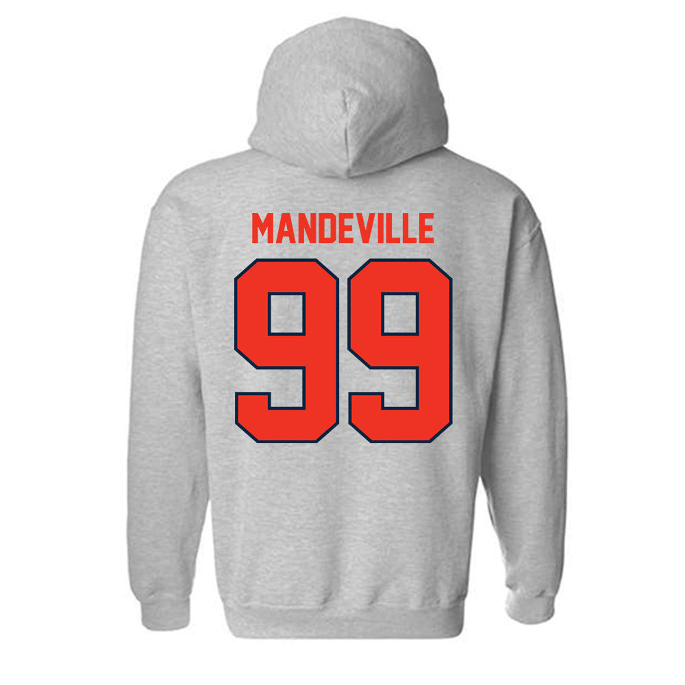 Syracuse - NCAA Women's Lacrosse : Kalena Mandeville - Classic Shersey Hooded Sweatshirt-1