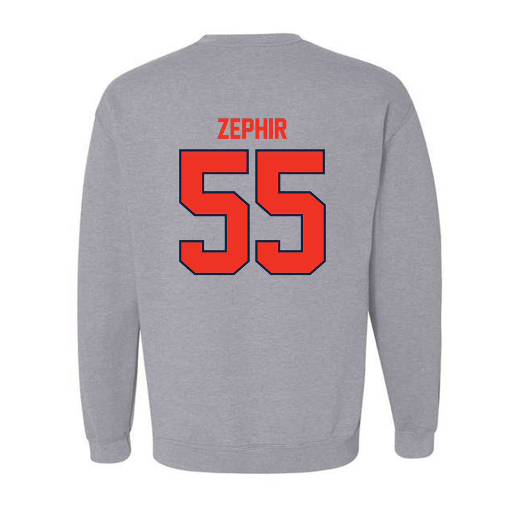 Syracuse - NCAA Men's Basketball : Bryce Zephir - Classic Shersey Crewneck Sweatshirt-1