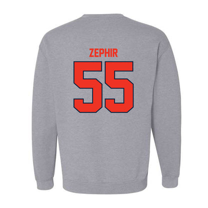 Syracuse - NCAA Men's Basketball : Bryce Zephir - Classic Shersey Crewneck Sweatshirt-1