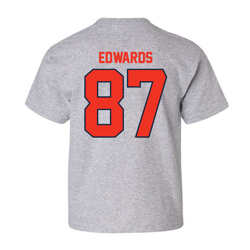 Syracuse - NCAA Football : Nate Edwards - Classic Shersey Youth T-Shirt-1