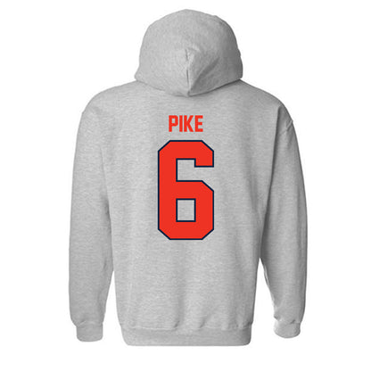Syracuse - NCAA Men's Lacrosse : Braydon Pike - Classic Shersey Hooded Sweatshirt-1