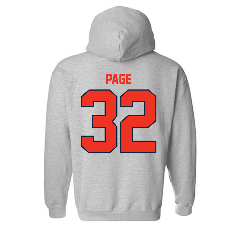 Syracuse - NCAA Women's Field Hockey : Chloe Page - Classic Shersey Hooded Sweatshirt-1