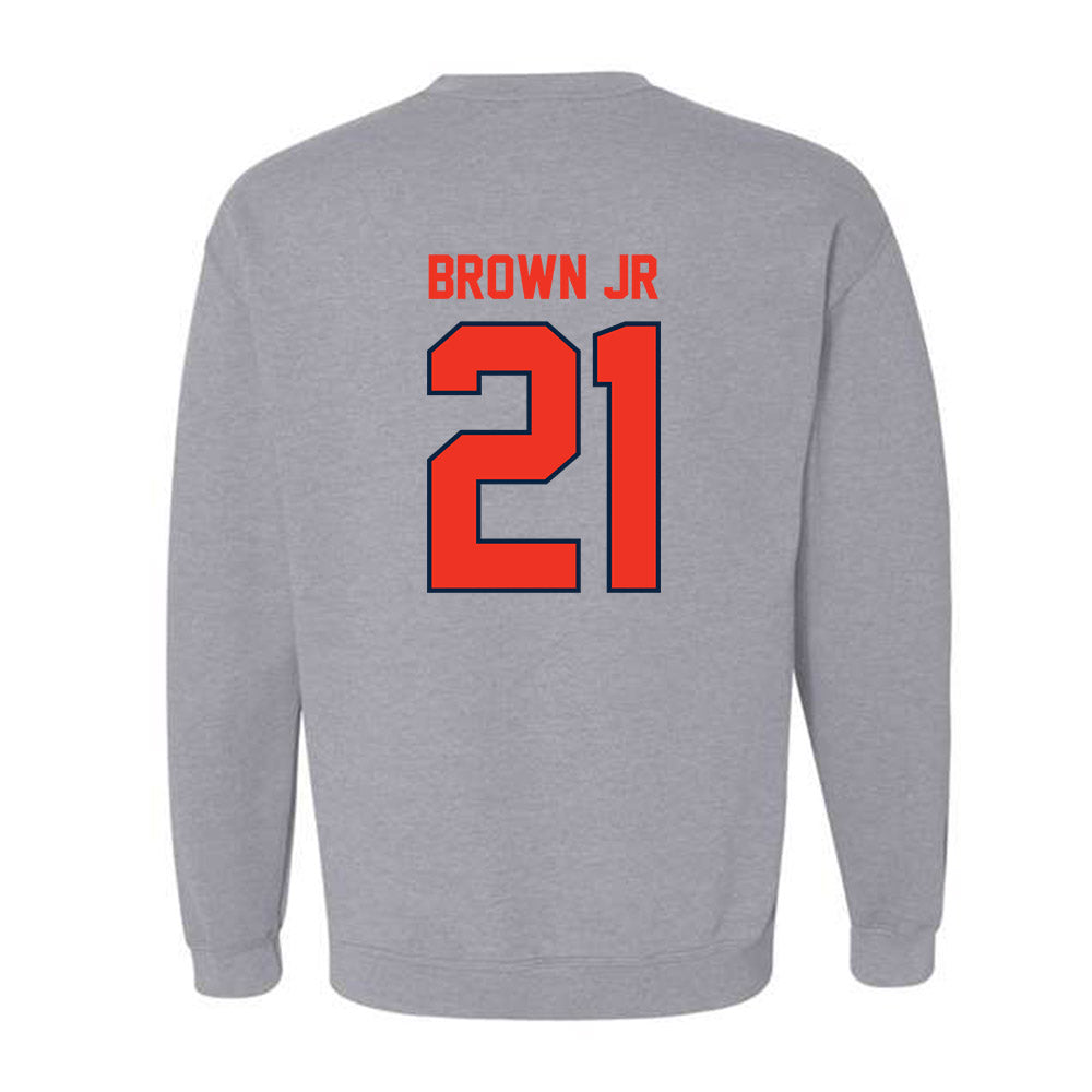 Syracuse - NCAA Football : Francis Brown Jr - Classic Shersey Crewneck Sweatshirt-1