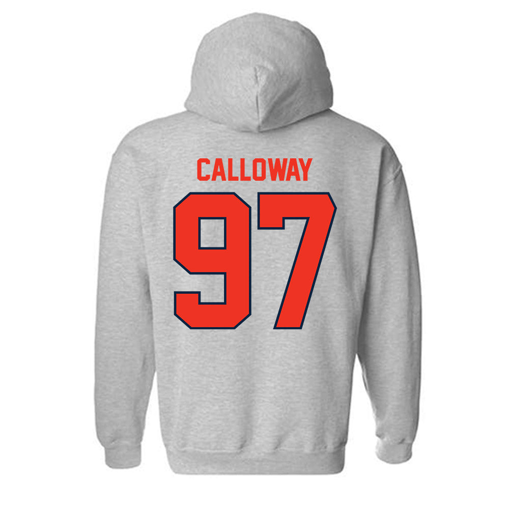 Syracuse - NCAA Football : Clark Calloway - Classic Shersey Hooded Sweatshirt-1