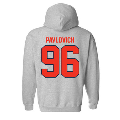 Syracuse - NCAA Football : Mateja Pavlovich - Classic Shersey Hooded Sweatshirt-1