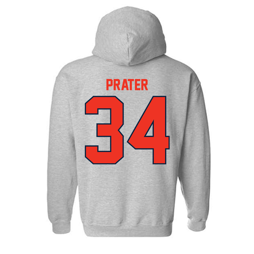 Syracuse - NCAA Football : Nate Prater - Classic Shersey Hooded Sweatshirt-1