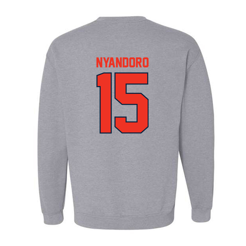 Syracuse - NCAA Football : Nathan Nyandoro - Classic Shersey Crewneck Sweatshirt-1