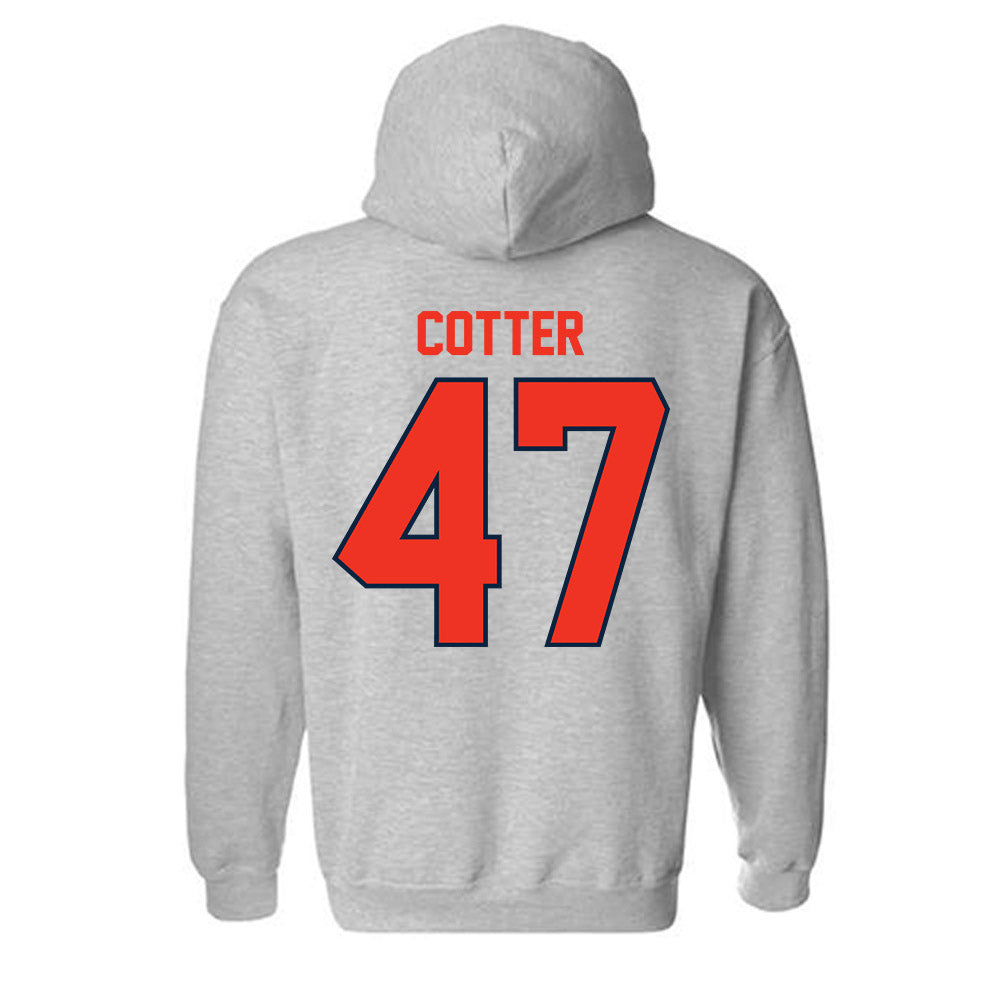 Syracuse - NCAA Women's Lacrosse : Mileena Cotter - Classic Shersey Hooded Sweatshirt-1
