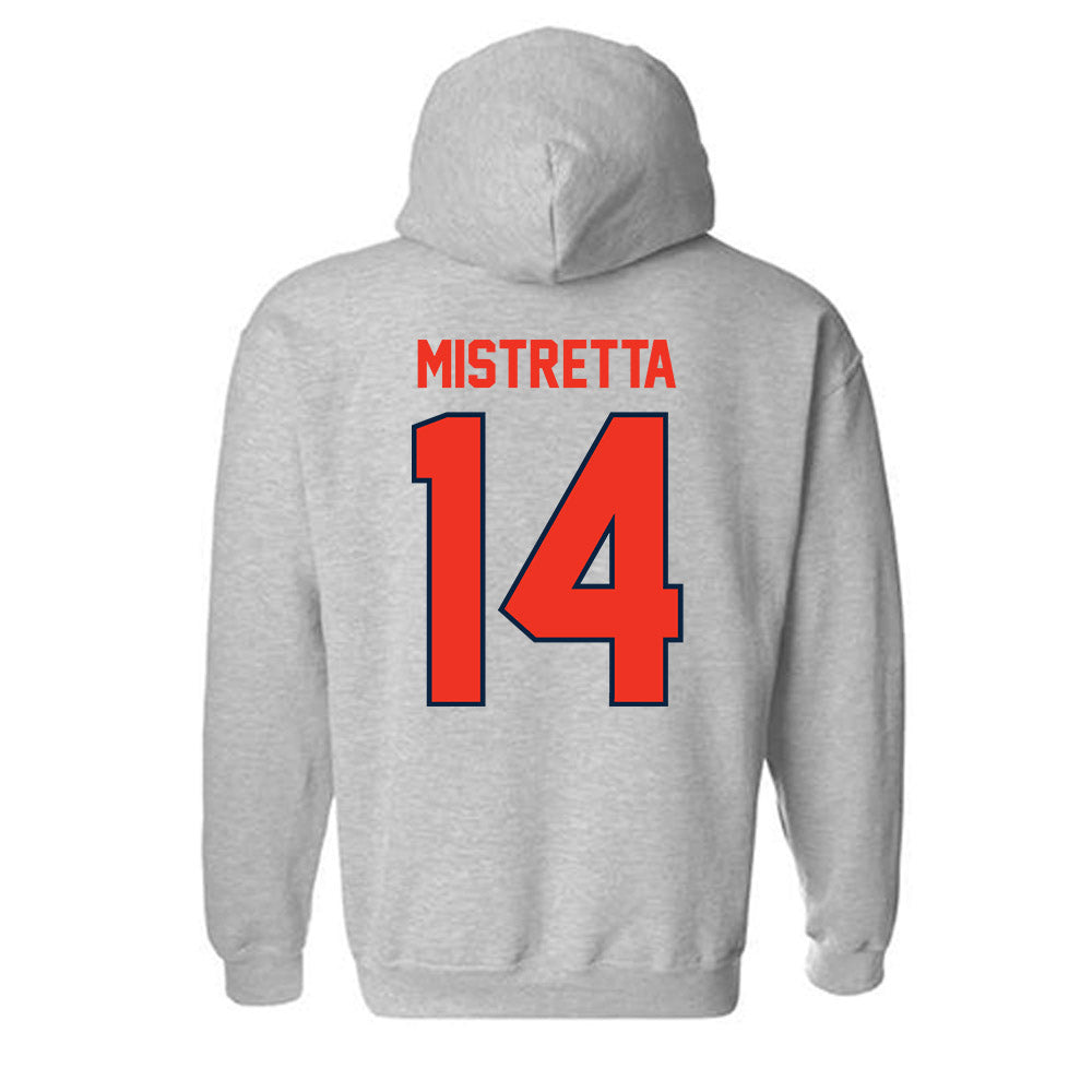 Syracuse - NCAA Women's Lacrosse : Ireland Mistretta - Classic Shersey Hooded Sweatshirt-1