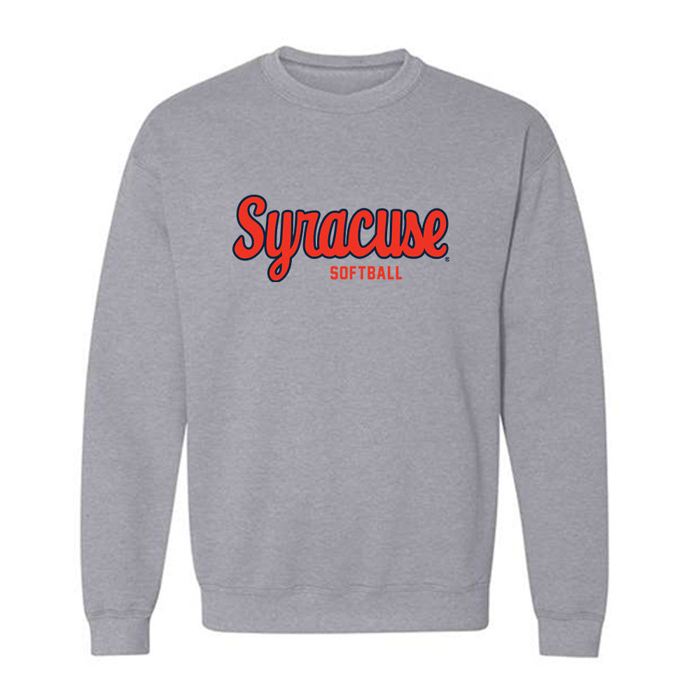 Syracuse - NCAA Softball : Jadyn Burney - Classic Shersey Crewneck Sweatshirt-0