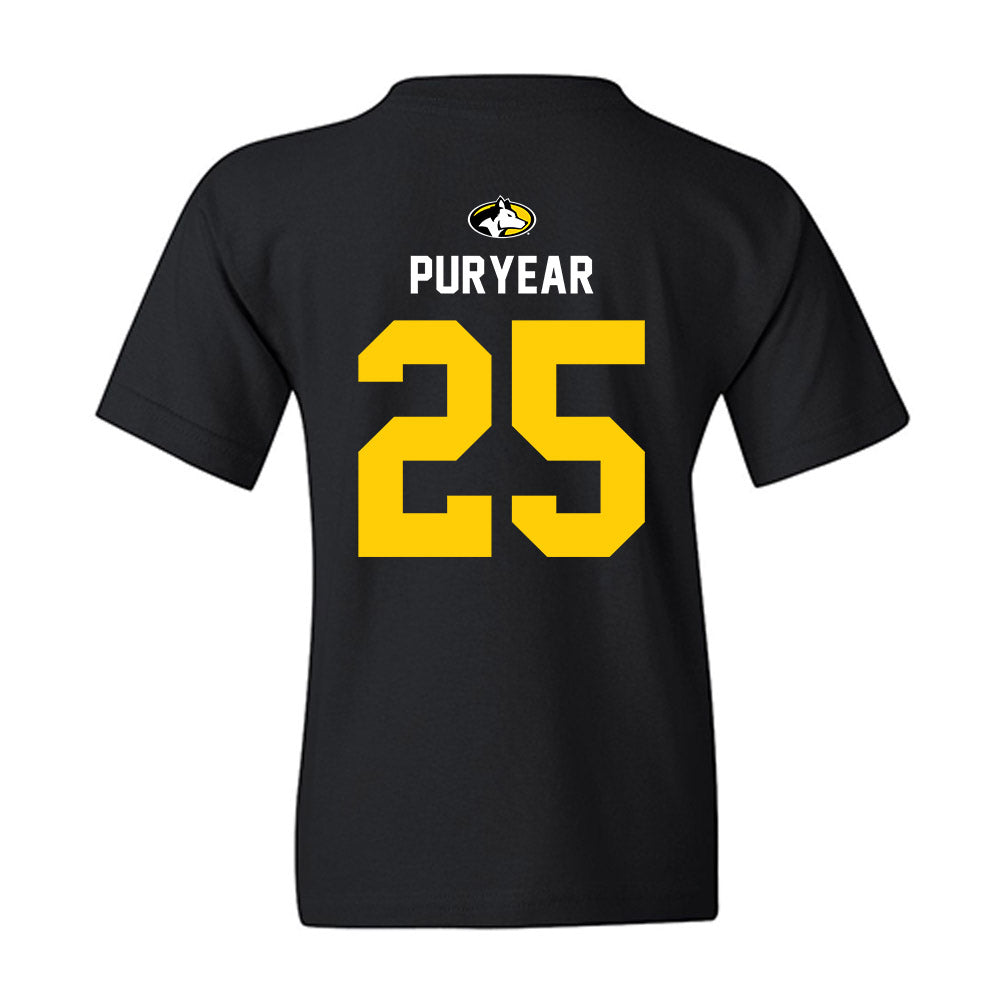 Michigan Tech - NCAA Women's Soccer : Ak Puryear - Generic Shersey Youth T-Shirt-1