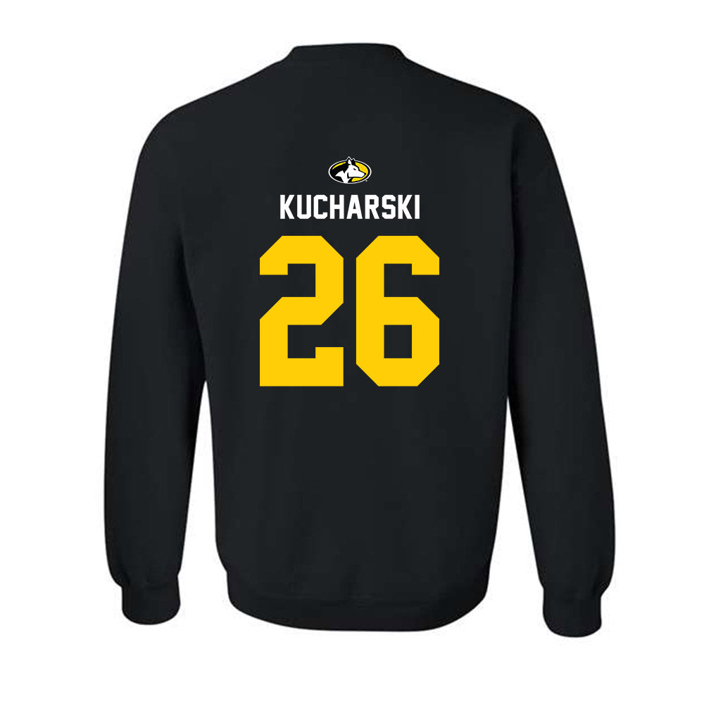 Michigan Tech - NCAA Football : Avery Kucharski - Generic Shersey Crewneck Sweatshirt-1