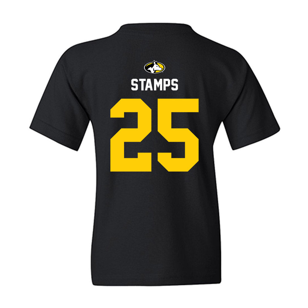 Michigan Tech - NCAA Football : Jamison Stamps - Generic Shersey Youth T-Shirt-1