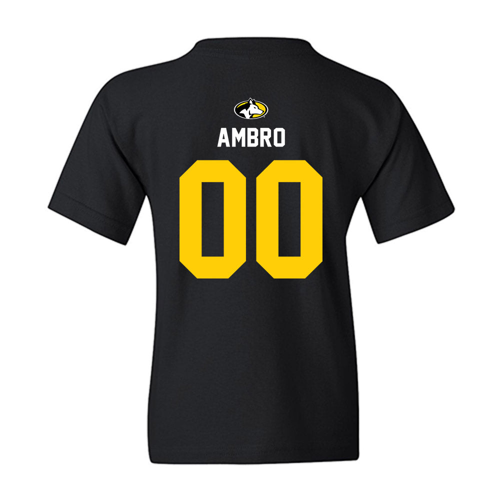 Michigan Tech - NCAA Women's Soccer : Polly Ambro - Generic Shersey Youth T-Shirt-1