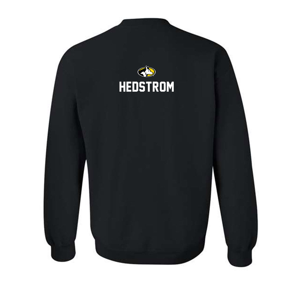 Michigan Tech - NCAA Football : Logan Hedstrom - Generic Shersey Crewneck Sweatshirt-1