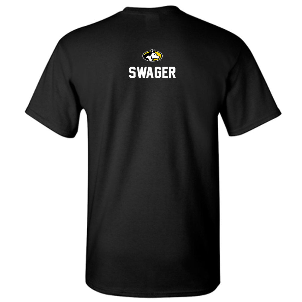 Michigan Tech - NCAA Men's Cross Country : Zebedee Swager - Generic Shersey T-Shirt-1