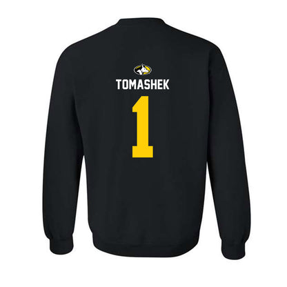 Michigan Tech - NCAA Men's Basketball : Marcus Tomashek - Generic Shersey Crewneck Sweatshirt
