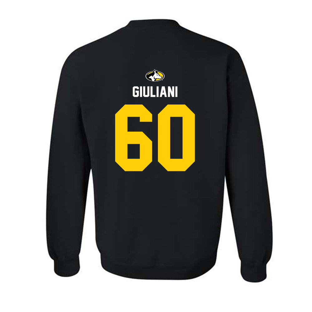 Michigan Tech - NCAA Football : Kevin Giuliani - Generic Shersey Crewneck Sweatshirt-1