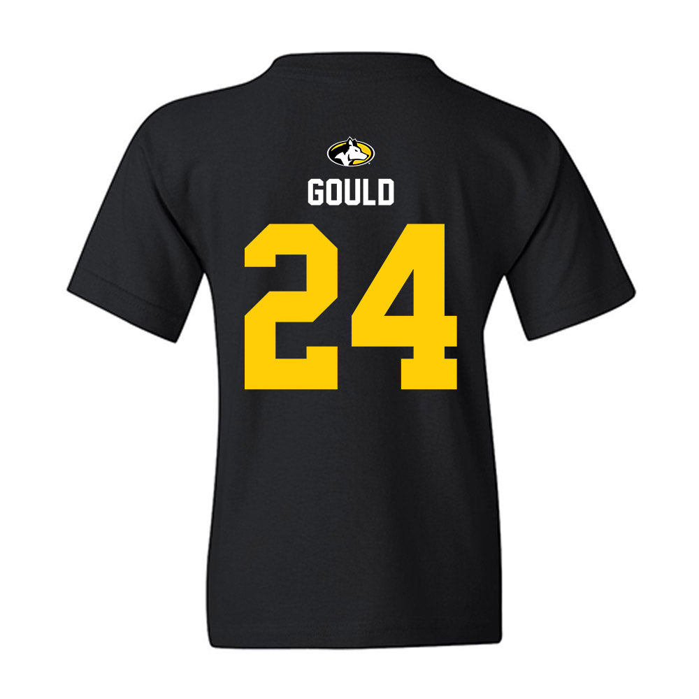 Michigan Tech - NCAA Men's Ice Hockey : Rylan Gould - Generic Shersey Youth T-Shirt-1