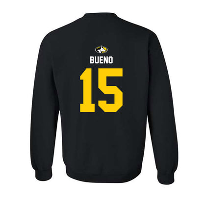 Michigan Tech - NCAA Football : Alex Bueno - Generic Shersey Crewneck Sweatshirt-1