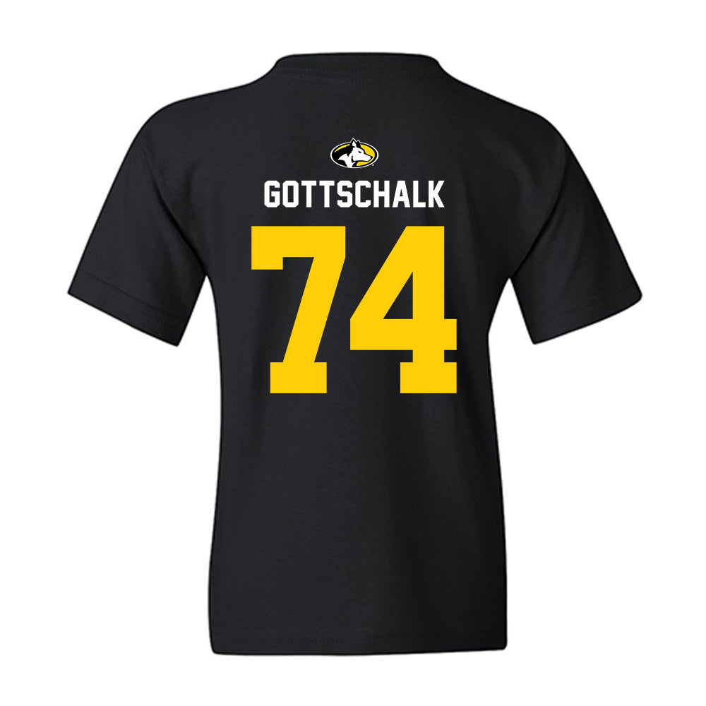 Michigan Tech - NCAA Football : Chris Gottschalk - Generic Shersey Youth T-Shirt-1