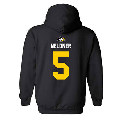 Michigan Tech - NCAA Women's Soccer : Harper Neldner - Generic Shersey Hooded Sweatshirt-1