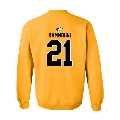 Michigan Tech - NCAA Football : Adam Rammouni - Generic Shersey Crewneck Sweatshirt-1