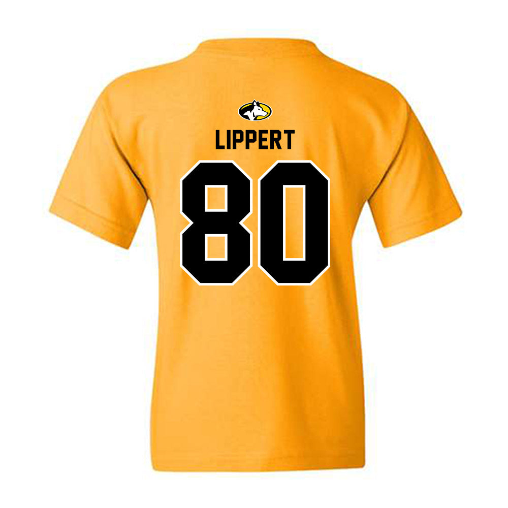 Michigan Tech - NCAA Football : Jaxon Lippert - Generic Shersey Youth T-Shirt-1