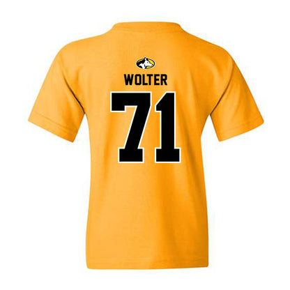Michigan Tech - NCAA Football : Mason Wolter - Generic Shersey Youth T-Shirt-1