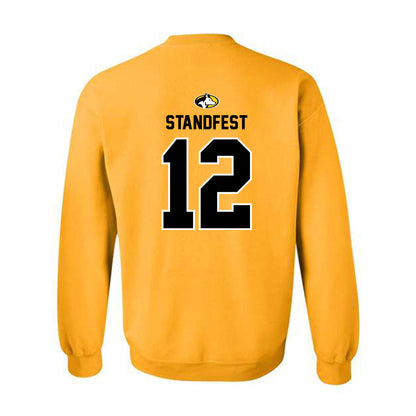 Michigan Tech - NCAA Women's Basketball : Kendall Standfest - Generic Shersey Crewneck Sweatshirt