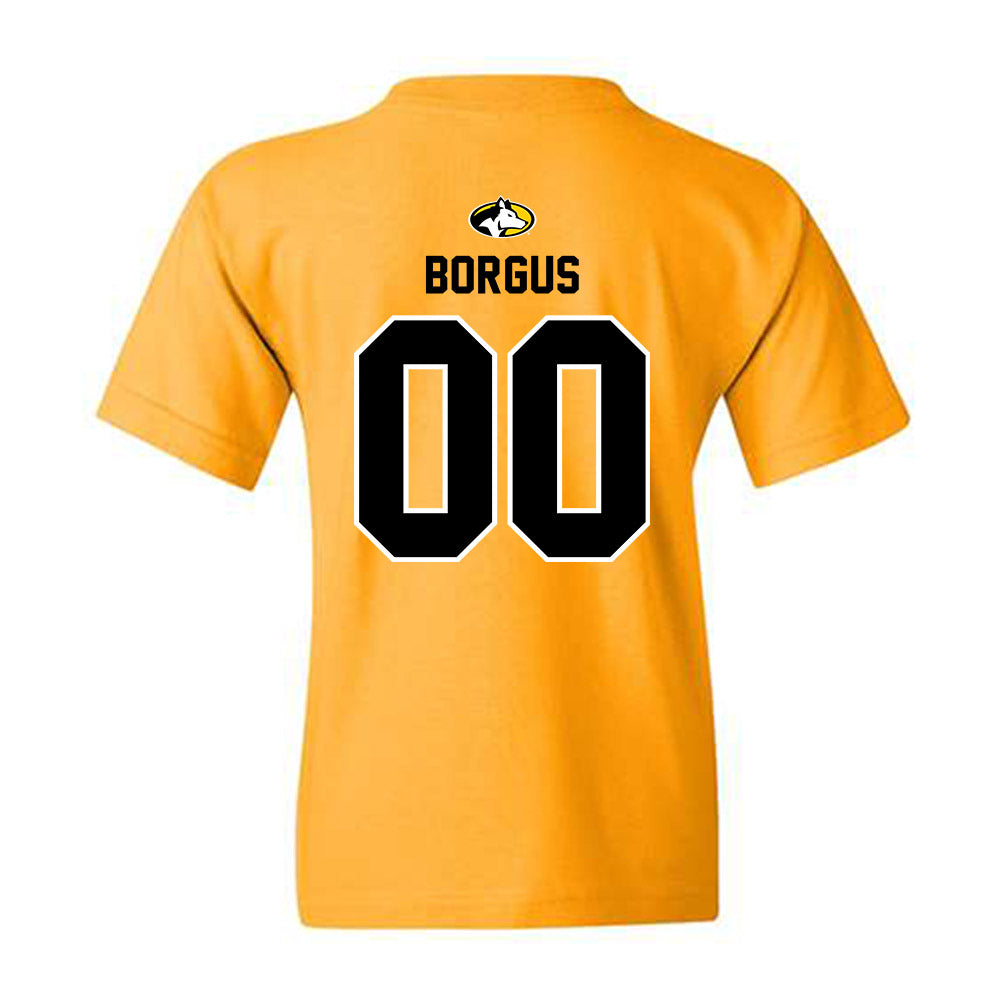 Michigan Tech - NCAA Football : Bryce Borgus - Generic Shersey Youth T-Shirt-1