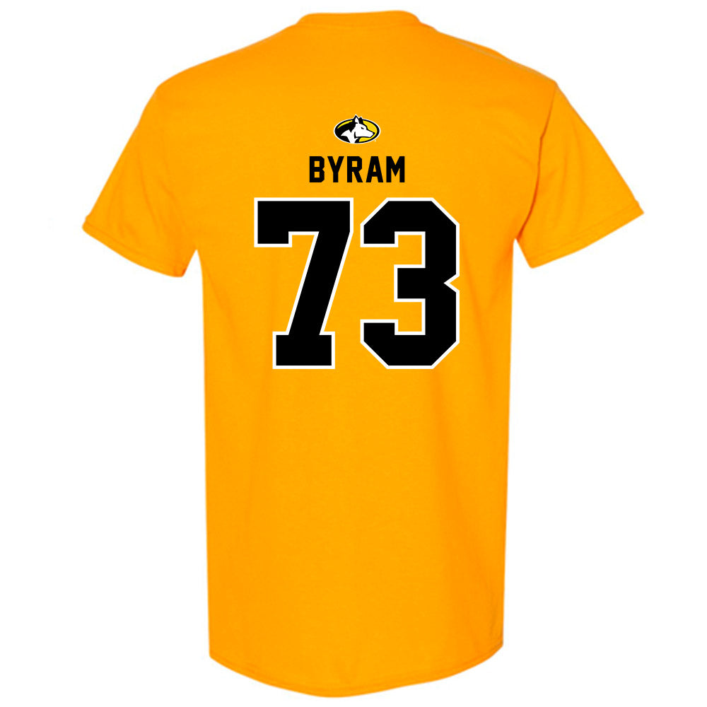 Michigan Tech - NCAA Football : Connor Byram - Generic Shersey T-Shirt-1