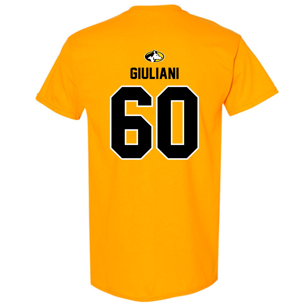 Michigan Tech - NCAA Football : Kevin Giuliani - Generic Shersey T-Shirt-1