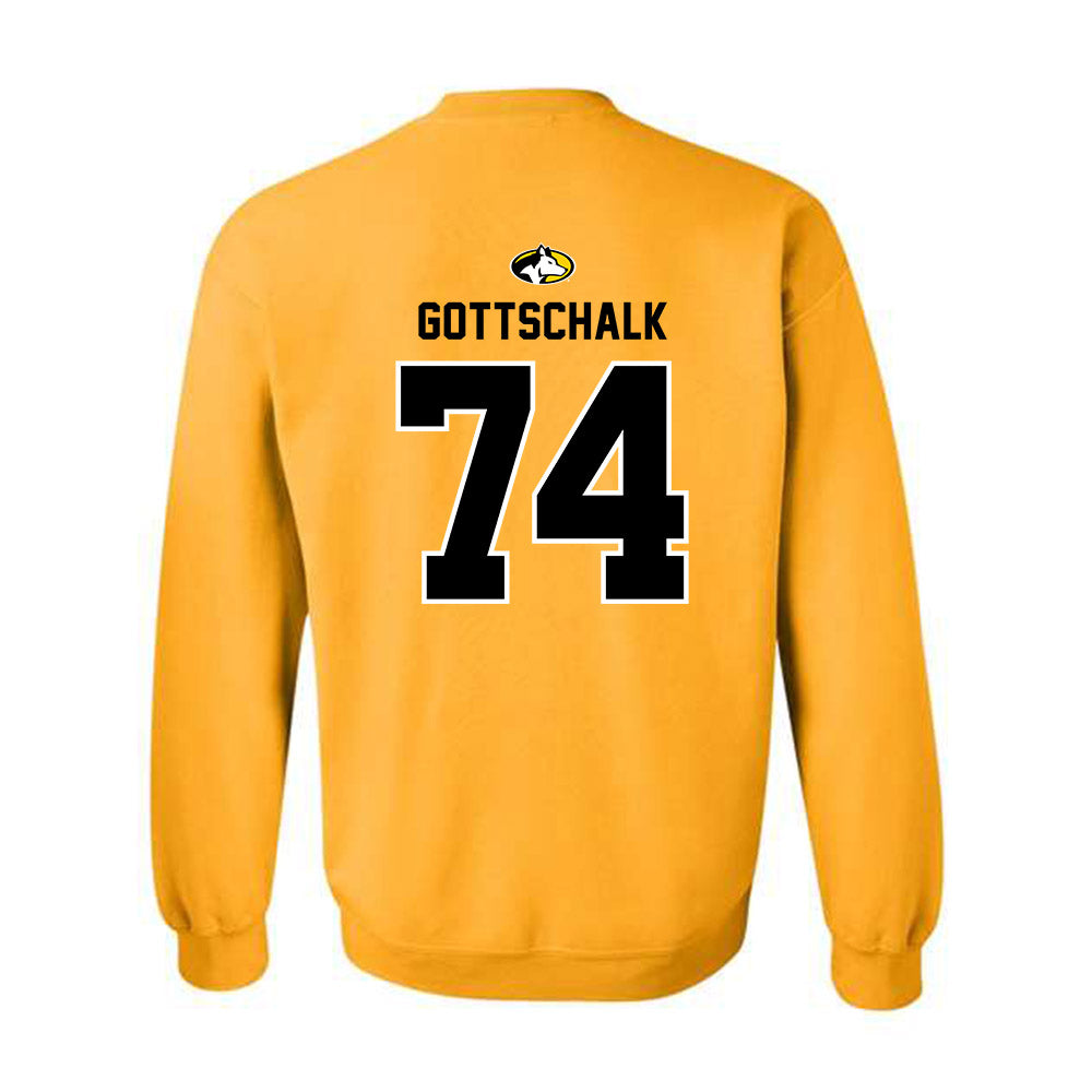 Michigan Tech - NCAA Football : Chris Gottschalk - Generic Shersey Crewneck Sweatshirt-1