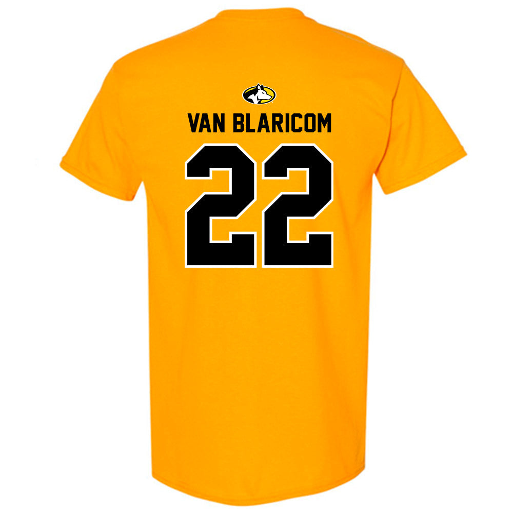 Michigan Tech - NCAA Men's Ice Hockey : Matthew Van Blaricom - Generic Shersey T-Shirt-1