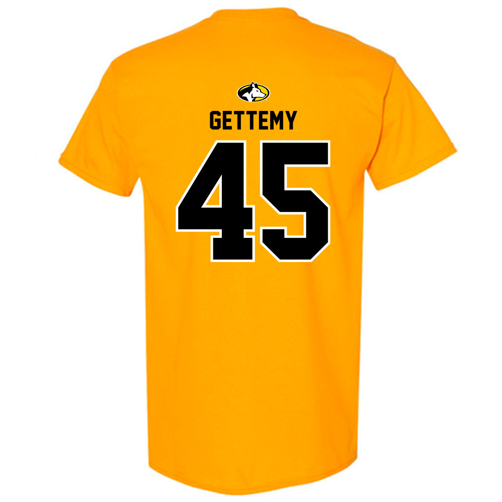Michigan Tech - NCAA Football : Kyle Gettemy - Generic Shersey T-Shirt-1
