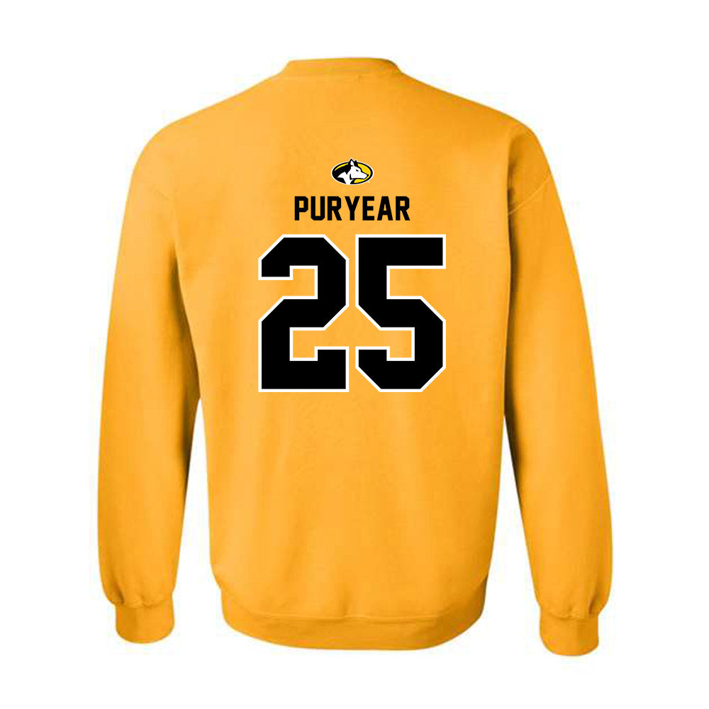 Michigan Tech - NCAA Women's Soccer : Ak Puryear - Generic Shersey Crewneck Sweatshirt-1