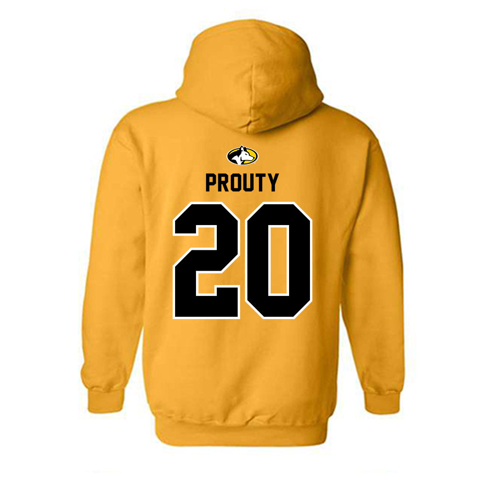 Michigan Tech - NCAA Men's Ice Hockey : Joe Prouty - Generic Shersey Hooded Sweatshirt-1