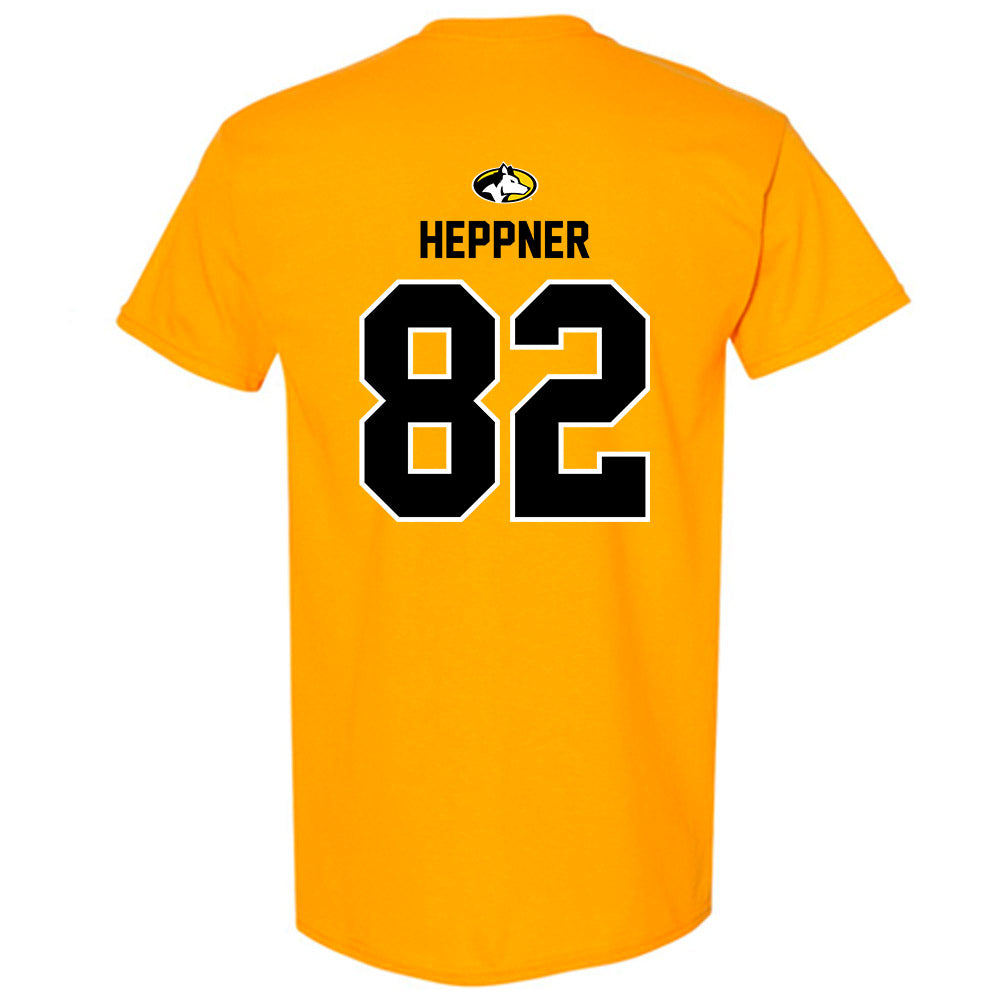 Michigan Tech - NCAA Football : Drew Heppner - Generic Shersey T-Shirt-1