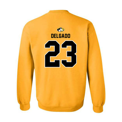 Michigan Tech - NCAA Football : Samuel Delgado - Generic Shersey Crewneck Sweatshirt-1