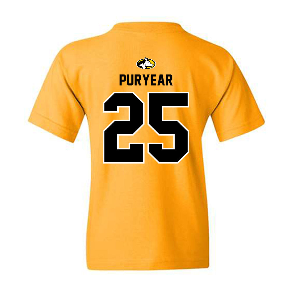 Michigan Tech - NCAA Women's Soccer : Ak Puryear - Generic Shersey Youth T-Shirt-1