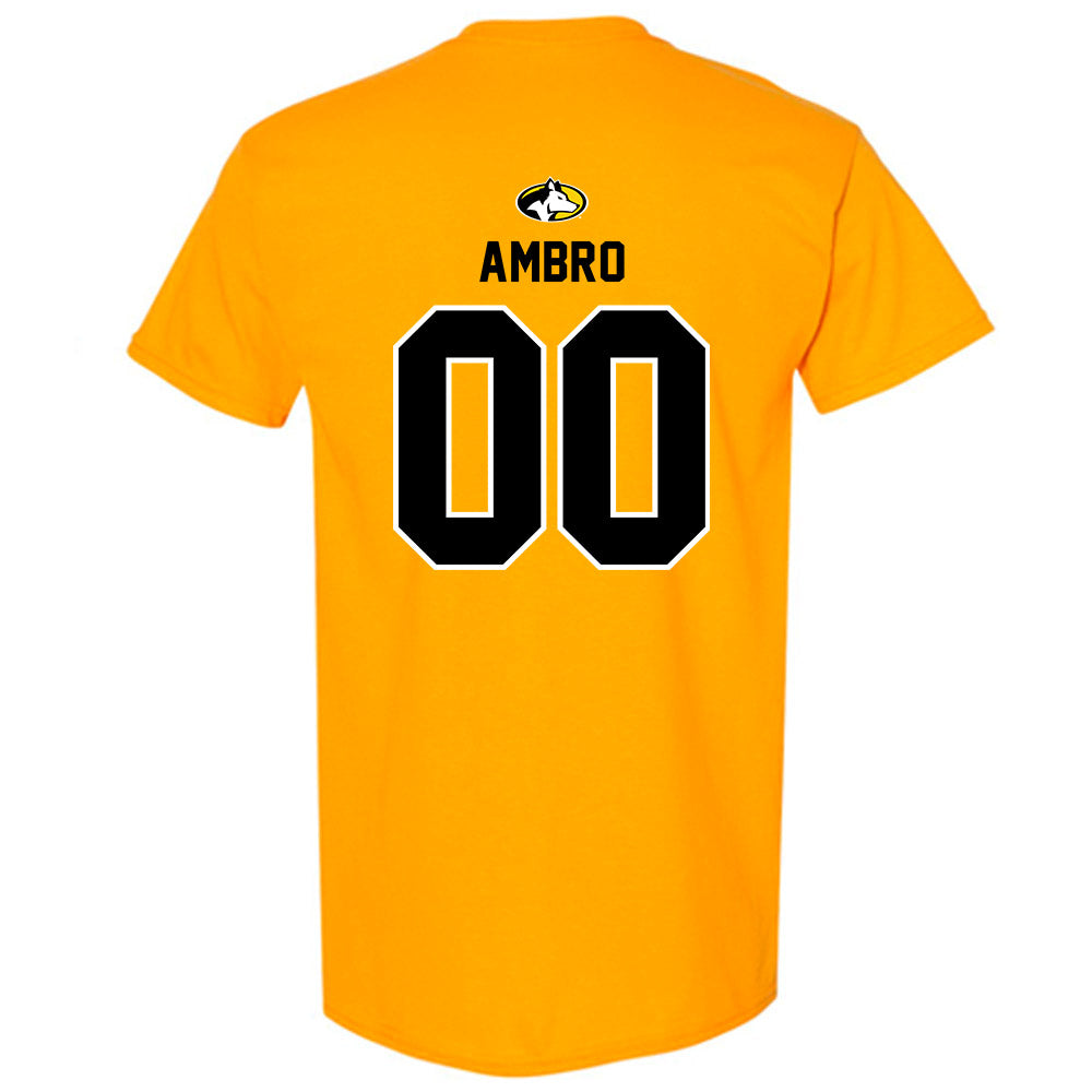 Michigan Tech - NCAA Women's Soccer : Polly Ambro - Generic Shersey T-Shirt-1