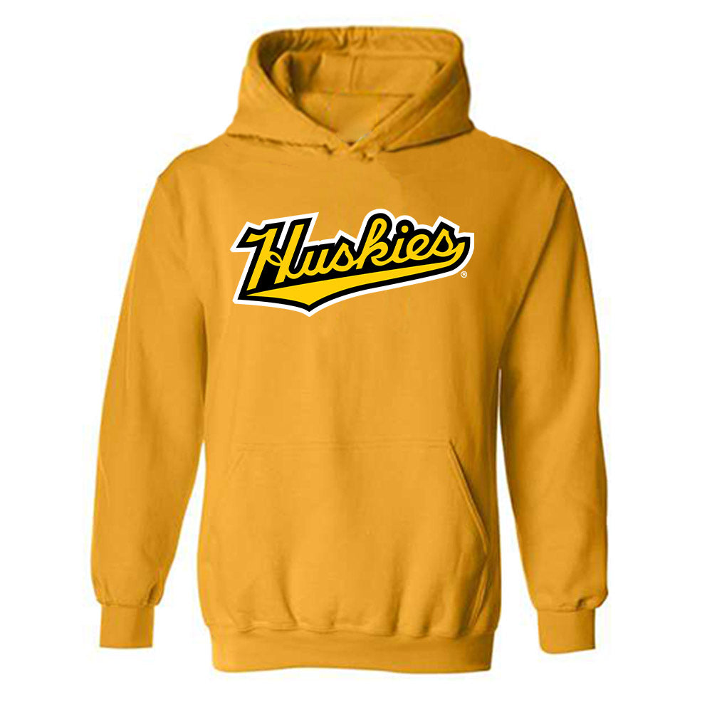 Michigan Tech - NCAA Football : Samuel Delgado - Generic Shersey Hooded Sweatshirt-0